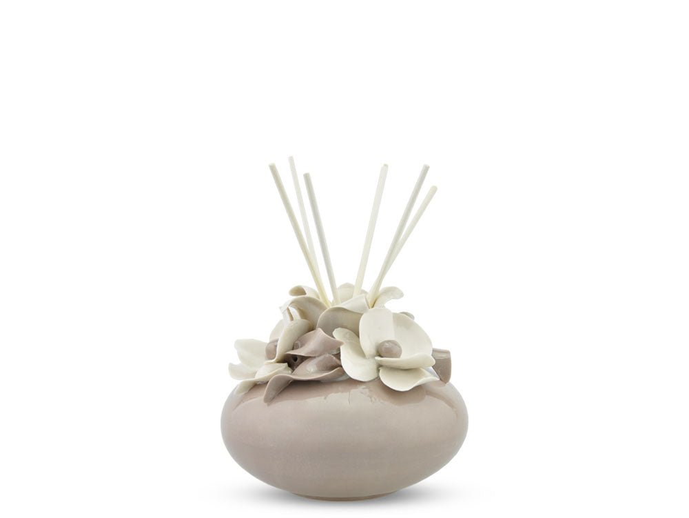 Porzellandiffuser mit Duft und Stäbchen Capodimonte - TerraRossa