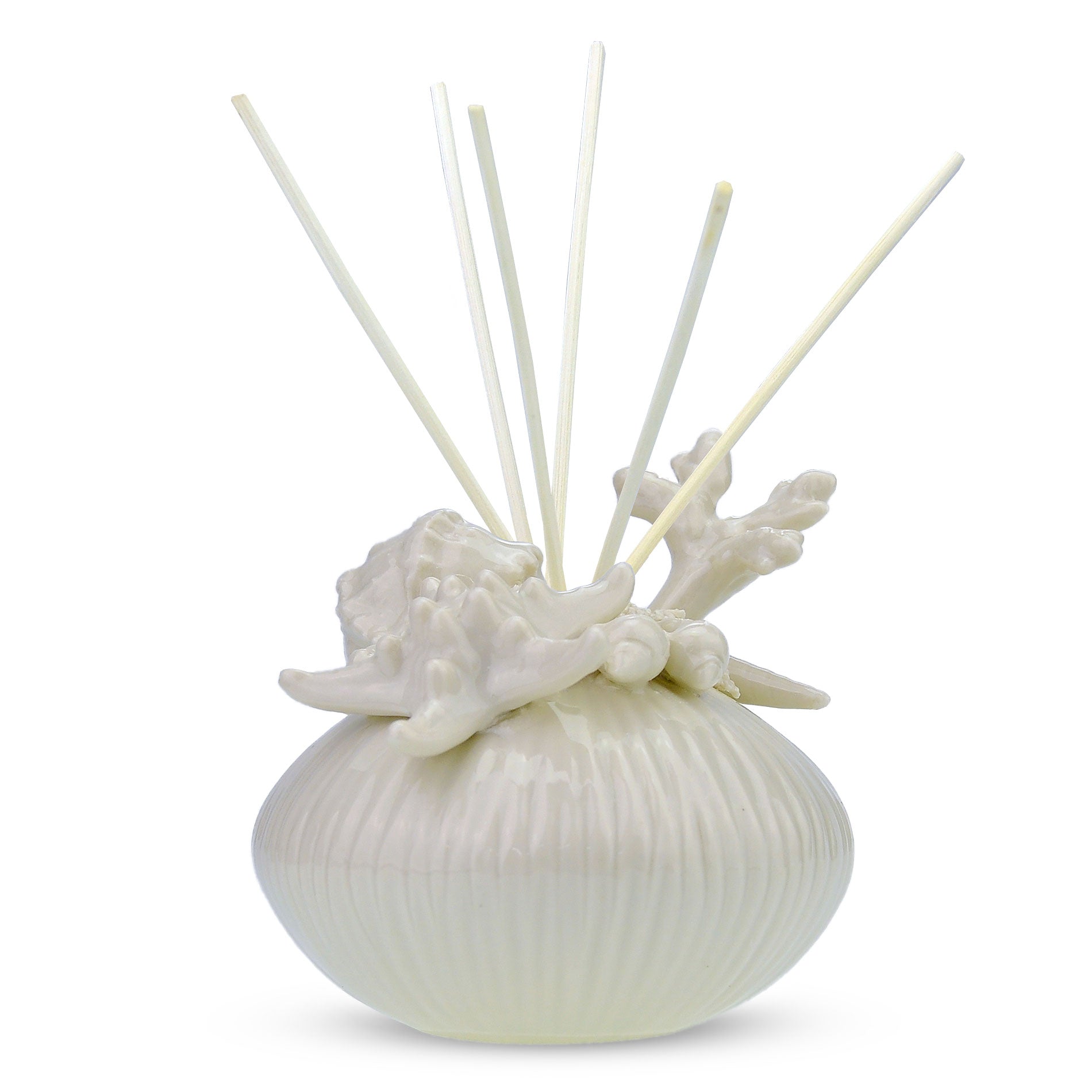 Porzellandiffuser mit Duft und Stäbchen Capodimonte - Linea Marina - TerraRossa