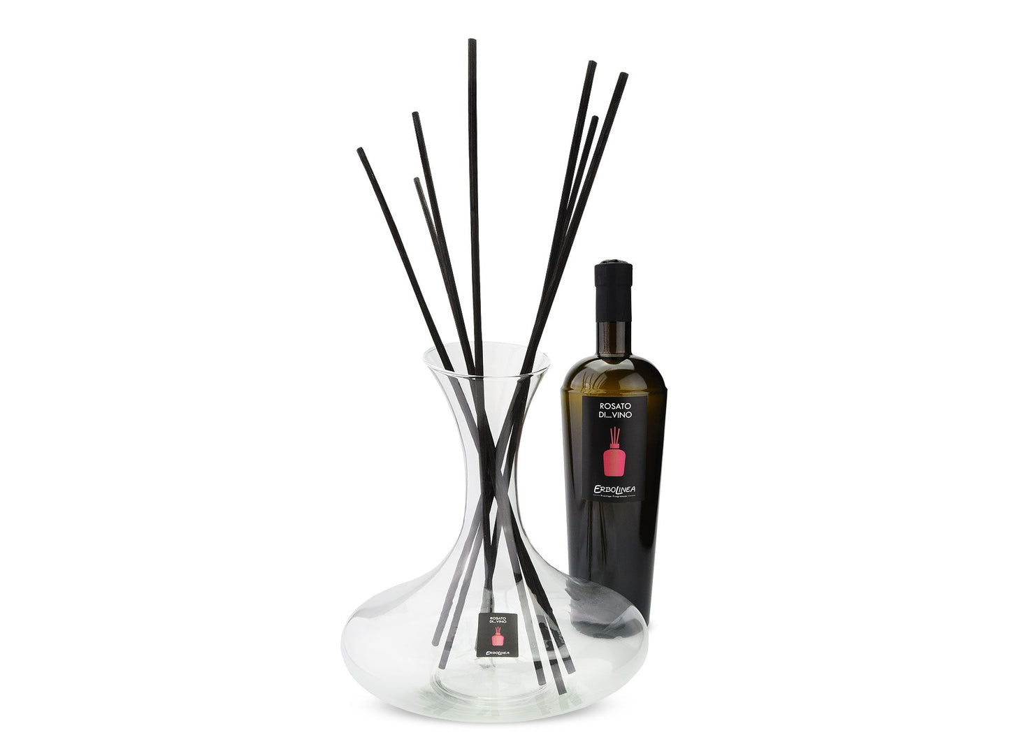 Glasgefäss Decanter - terrarossa